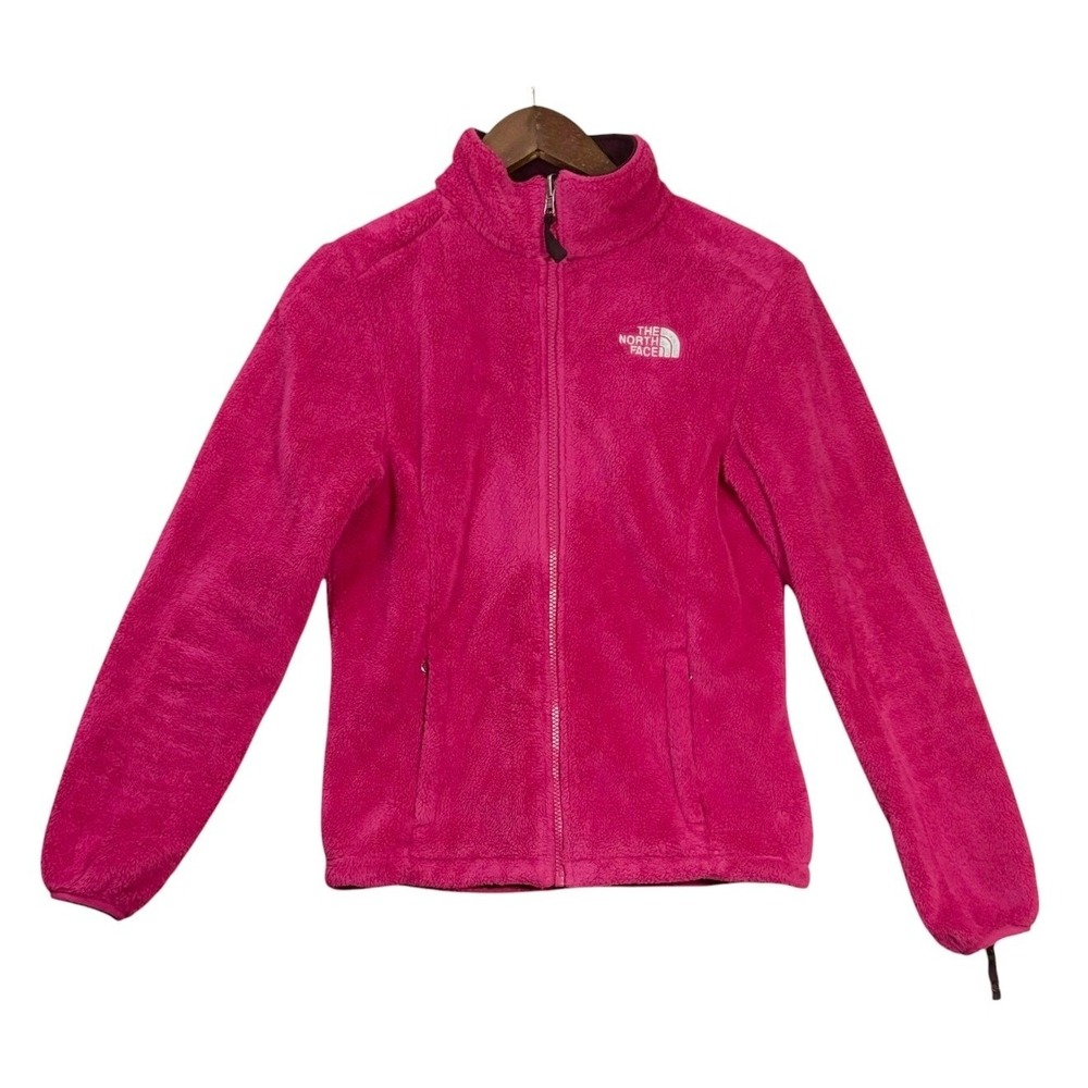 The North Face Womens‎ Osito Jacket XS Magenta Fleece Plush Full Zip  Gorpcore